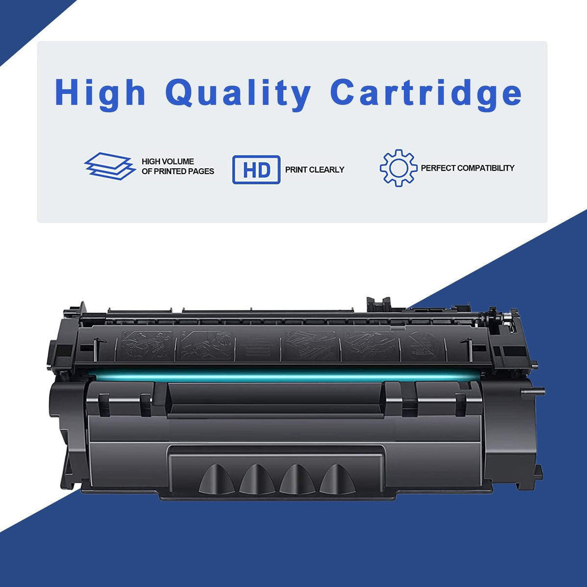 Compatible 53A Toner Cartridge Black 1-Pack Z8446