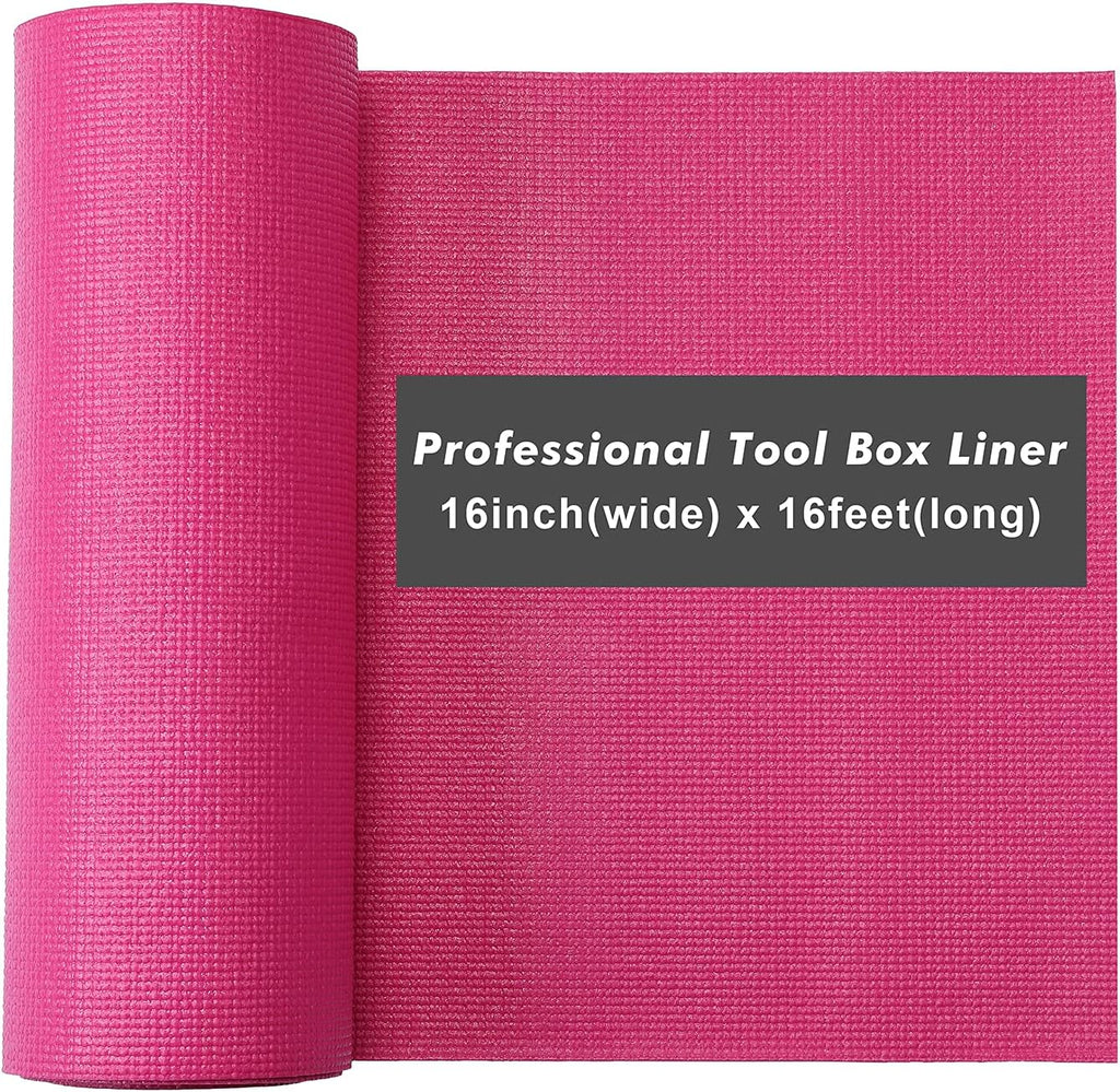 Rosy Pink 16 inch x 16 feet Tool Box Liner K5786