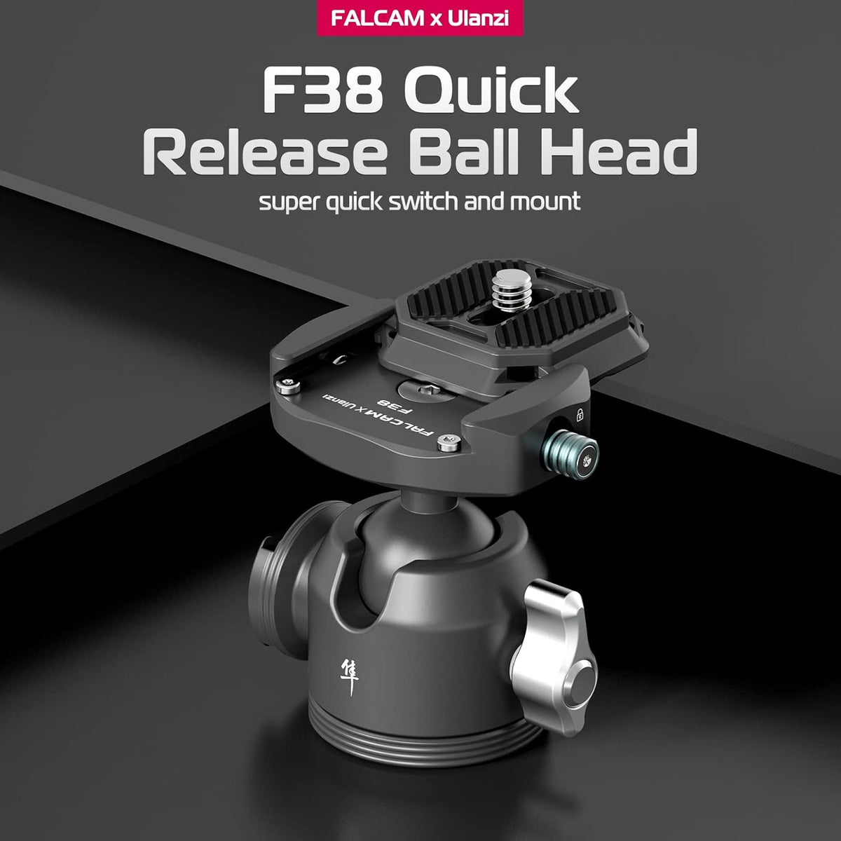Quick Release Tripod Ball Head with Arca Swiss QR Plate F367