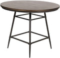 45 Round Counter Height Dining Table in Weathered Brown Gray G777283