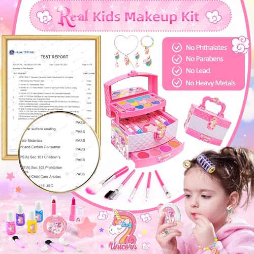 Washable Princess Dresses Pretend Makeup Set S828