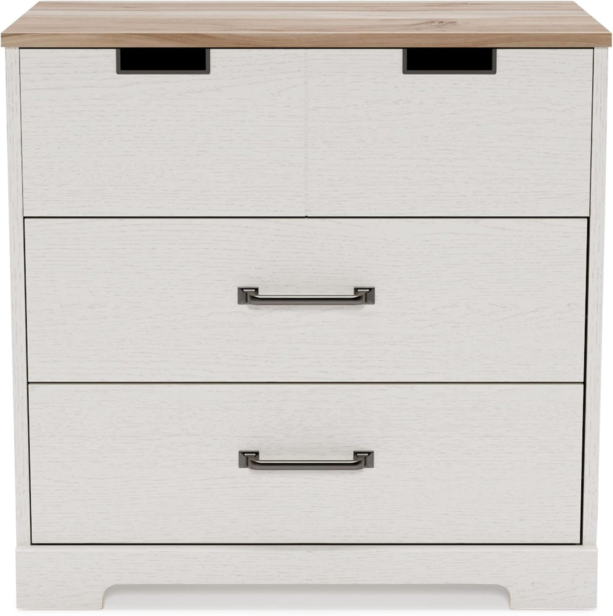 White 5 Drawer Wood Chest U344
