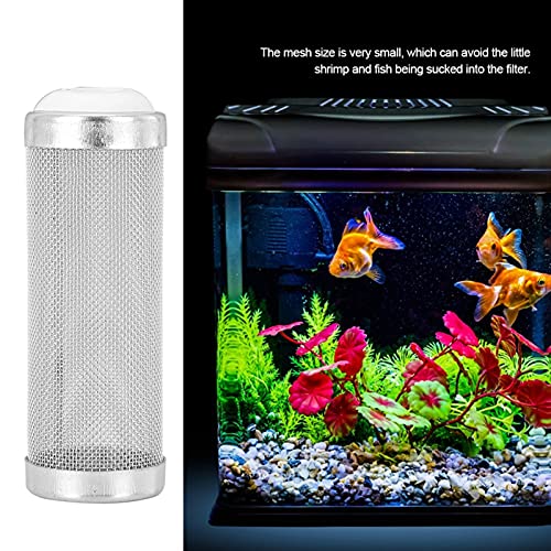 5PCS Stainless Steel Aquarium Filter Guard Net W701823