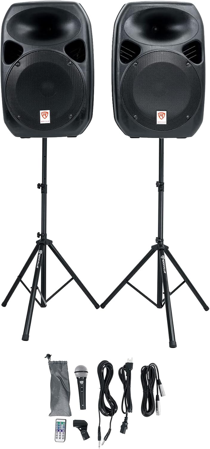 Dual 12 Powered Speakers R1924