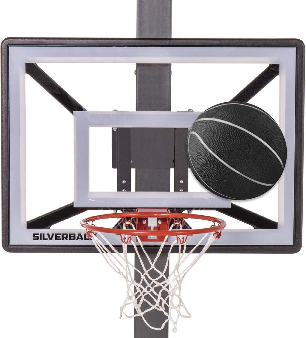 Youth Basketball Hoop with Mounting Technology, Black N688