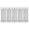 5PCS Stainless Steel Aquarium Filter Guard Net W701823