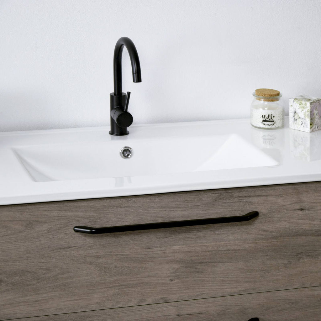 40x22 Oak Wood Bathroom Vanity Set with Sink F61595