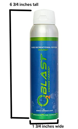 4 Pack Portable Canned Oxygen 4 Liter P81287