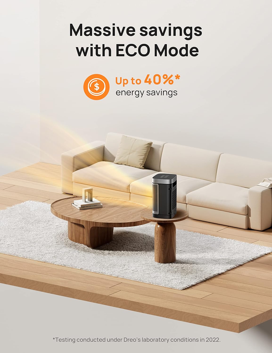 1500W Space Heater with Remote and Oscillating Tower Fan Q8919