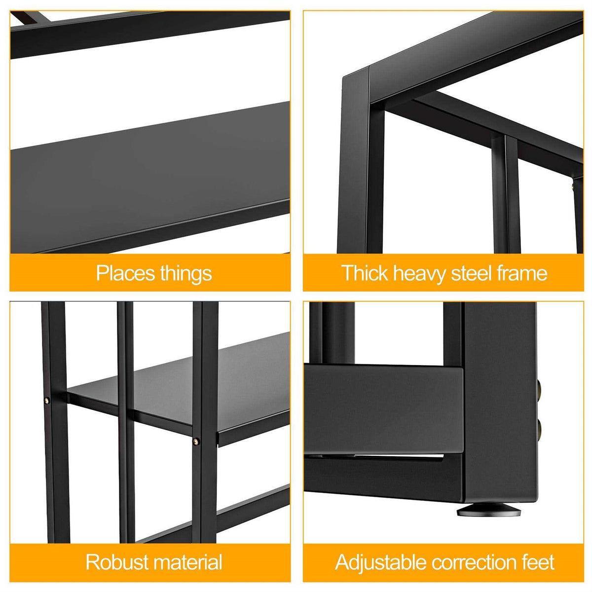 55-75 Gallon Fish Tank Stand with Storage Shelf R8056