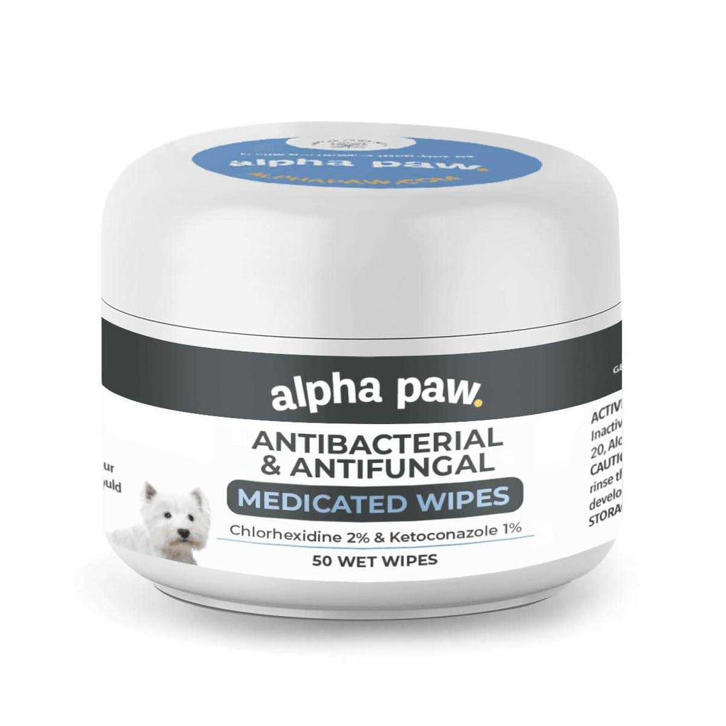 Antibacterial & Antifungal Medicated Wipes A99317