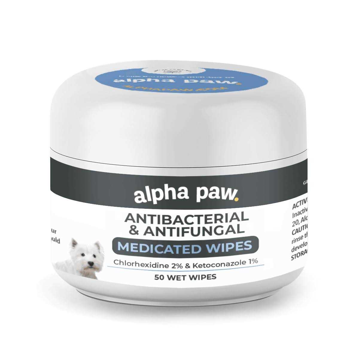 Antibacterial & Antifungal Medicated Wipes A99317