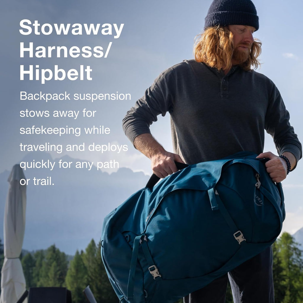 Black 80L Travel Backpack V44846