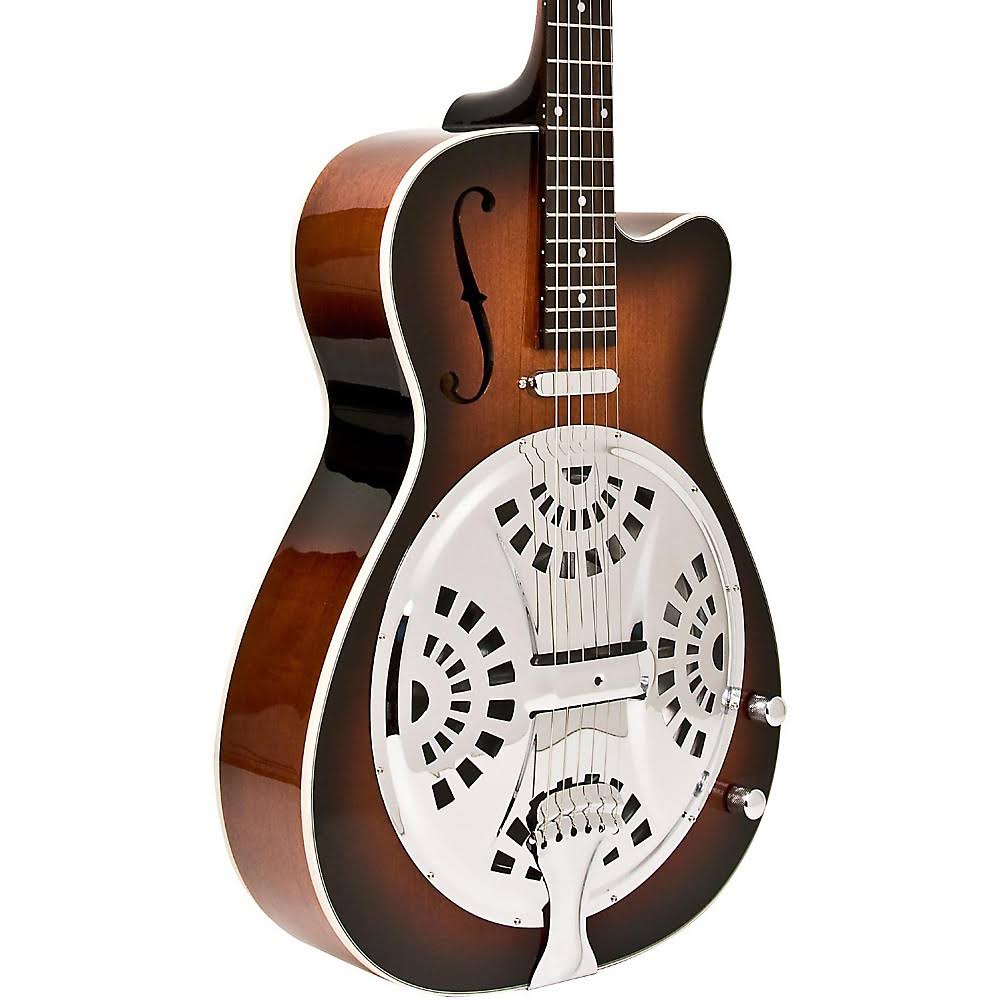 Vintage Sunburst Resonator Guitar N2534