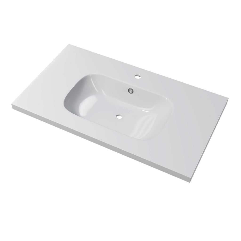 40x22 Oak Wood Bathroom Vanity Set with Sink F61595