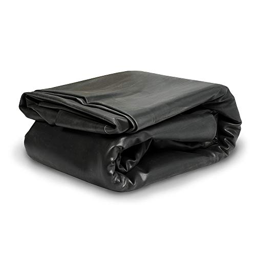45 MIL EPDM Pond Liner, 10-ft x 8-ft, 80 sq ft, Black I534343