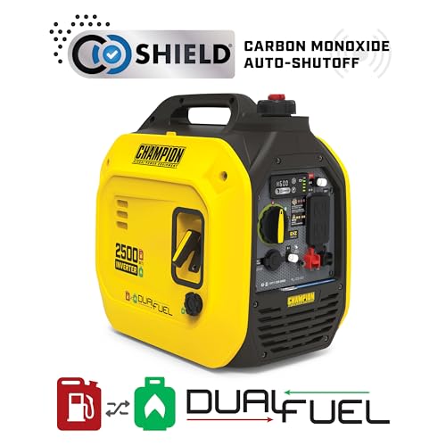 2500-Watt Dual Fuel Portable Inverter Generator D192
