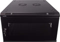 6U 19-Inch Server Network Rack Wallmount Cabinet Black N735087