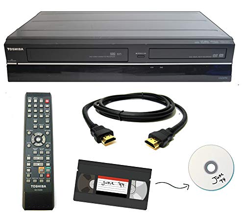 VHS to DVD Recorder VCR Combo with Remote U949