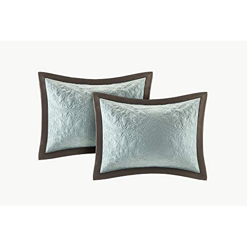 King Blue 9 Piece Comforter Set J14278