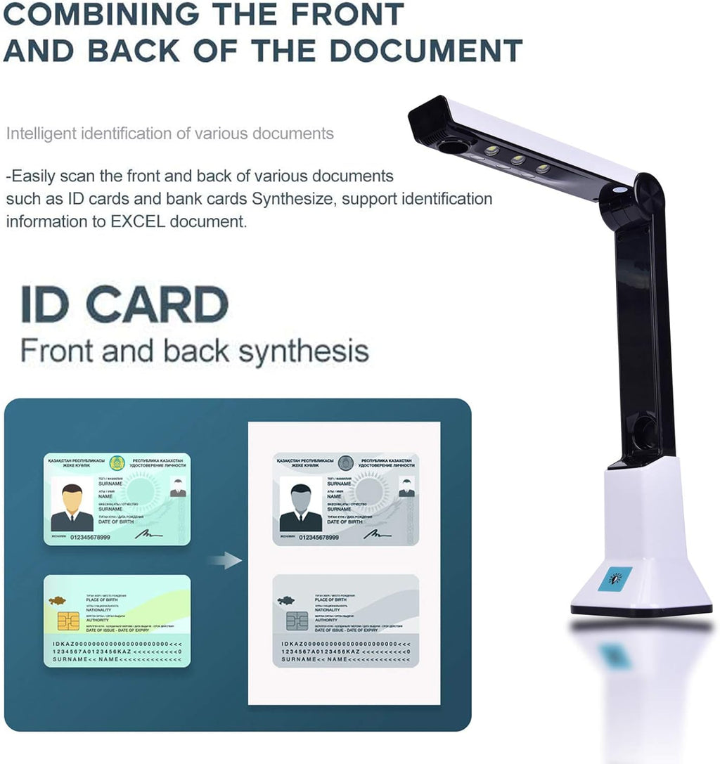 Portable USB Document Camera Scanner 8MP HD A4 G106801