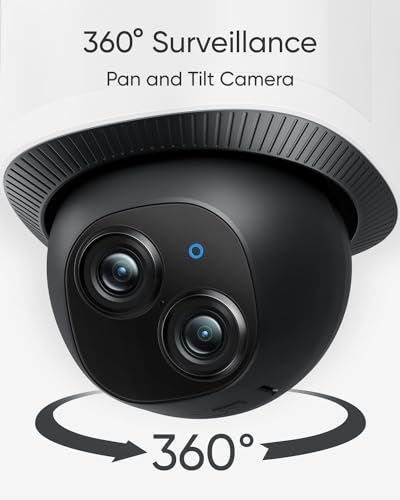Corded Electric Wireless 2K Dome Security Camera G974