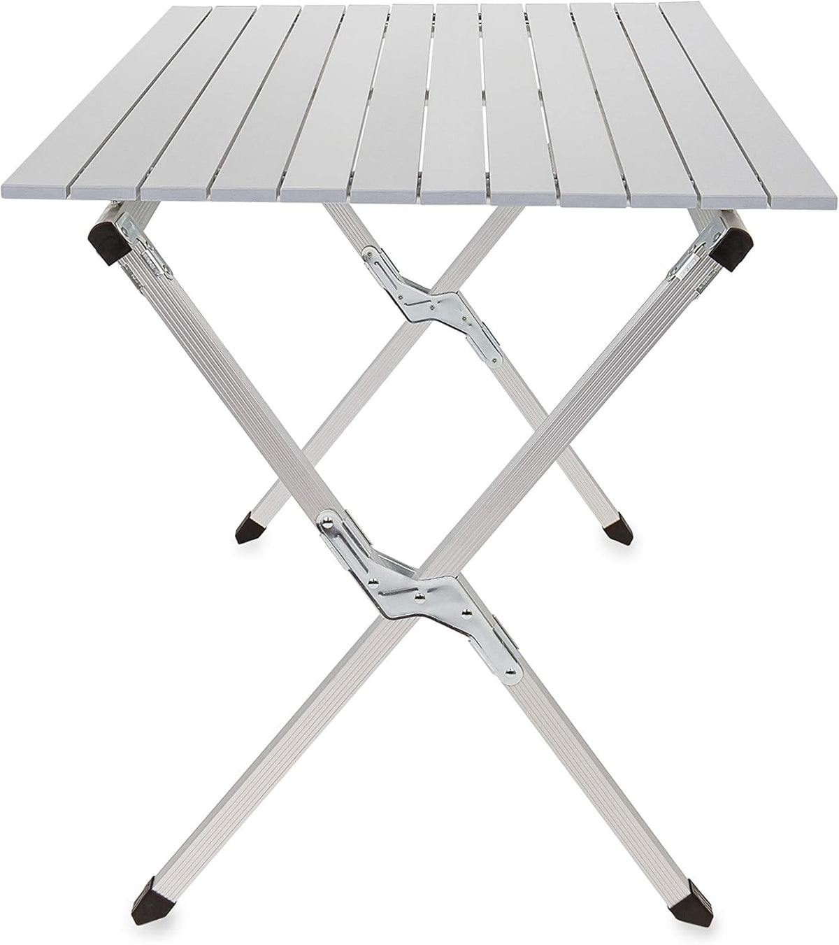 Aluminum Roll-Up Campsite Table with Carrying Bag F75261