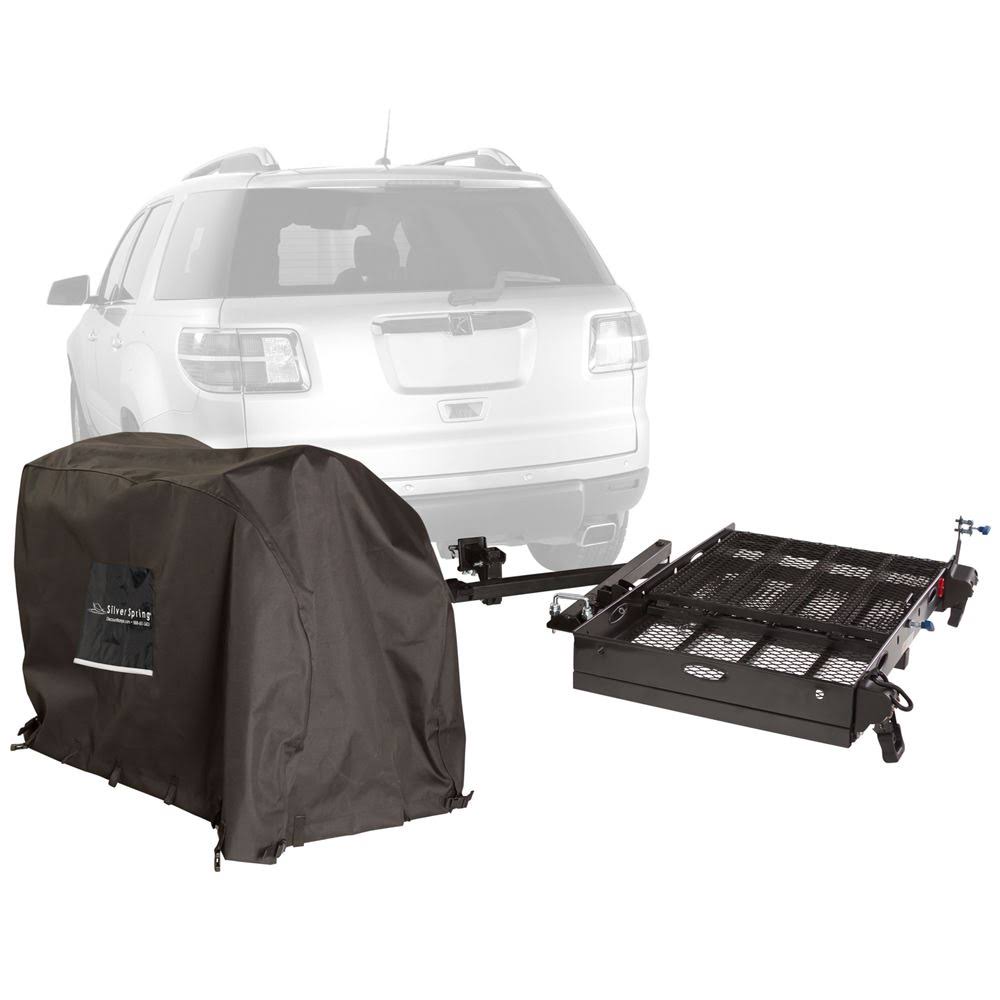 Hitch Carrier with Scooter Cover 500 lb G477