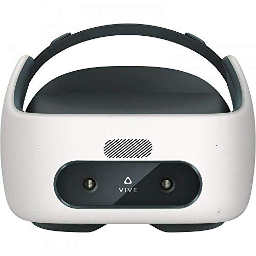 Almond White VR Headset Bundle with Controllers, Face Cushion, QC 3.0 Charger and USB Type-C Cable D62744