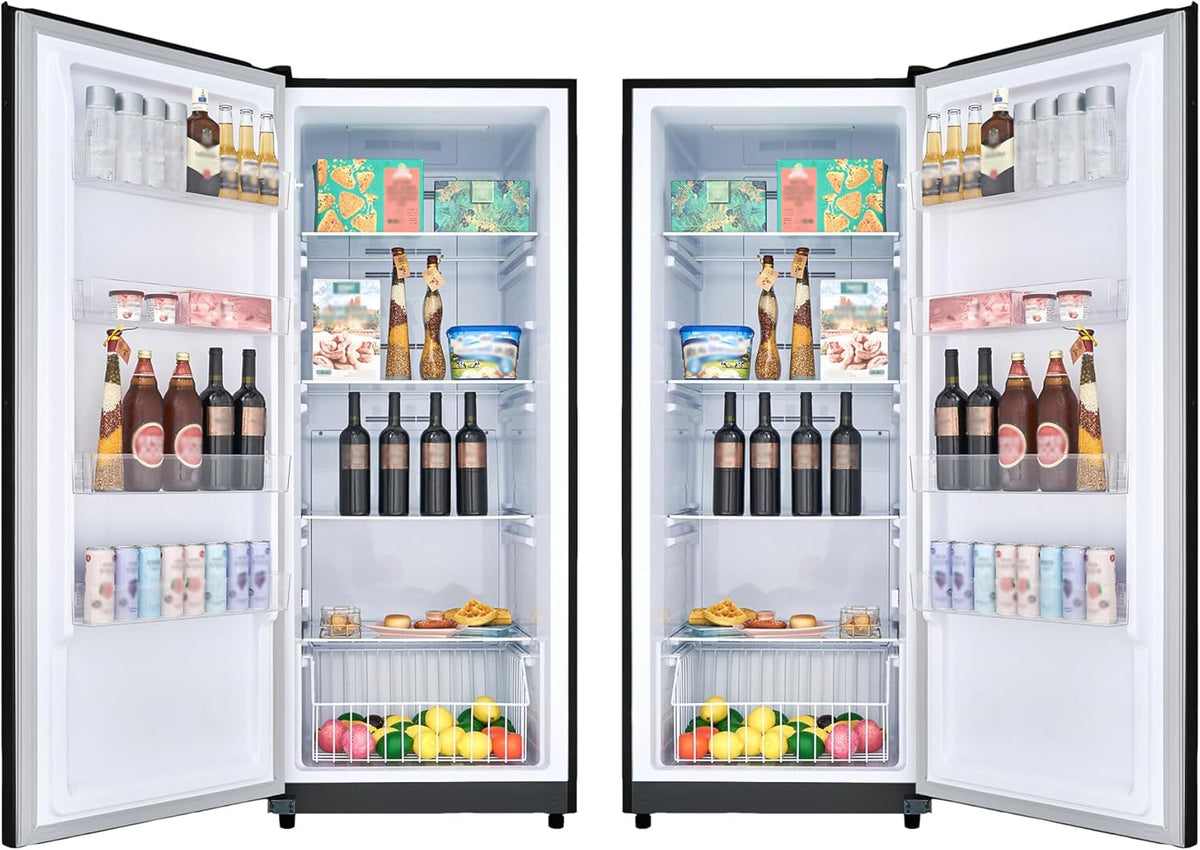 Black 28in Upright Freezer D254