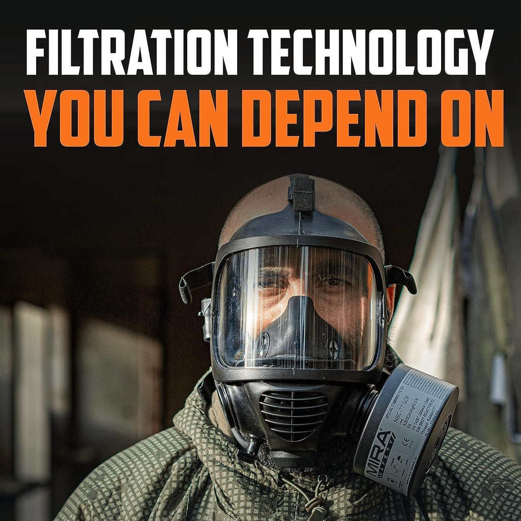 Single 40mm CBRN Gas Mask Filter L1873