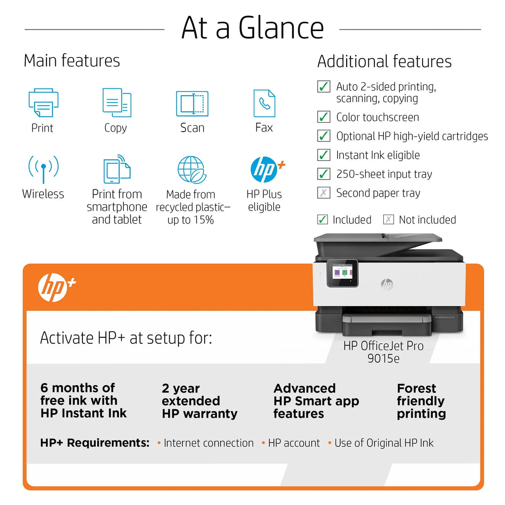 Wireless Color Inkjet Printer H418