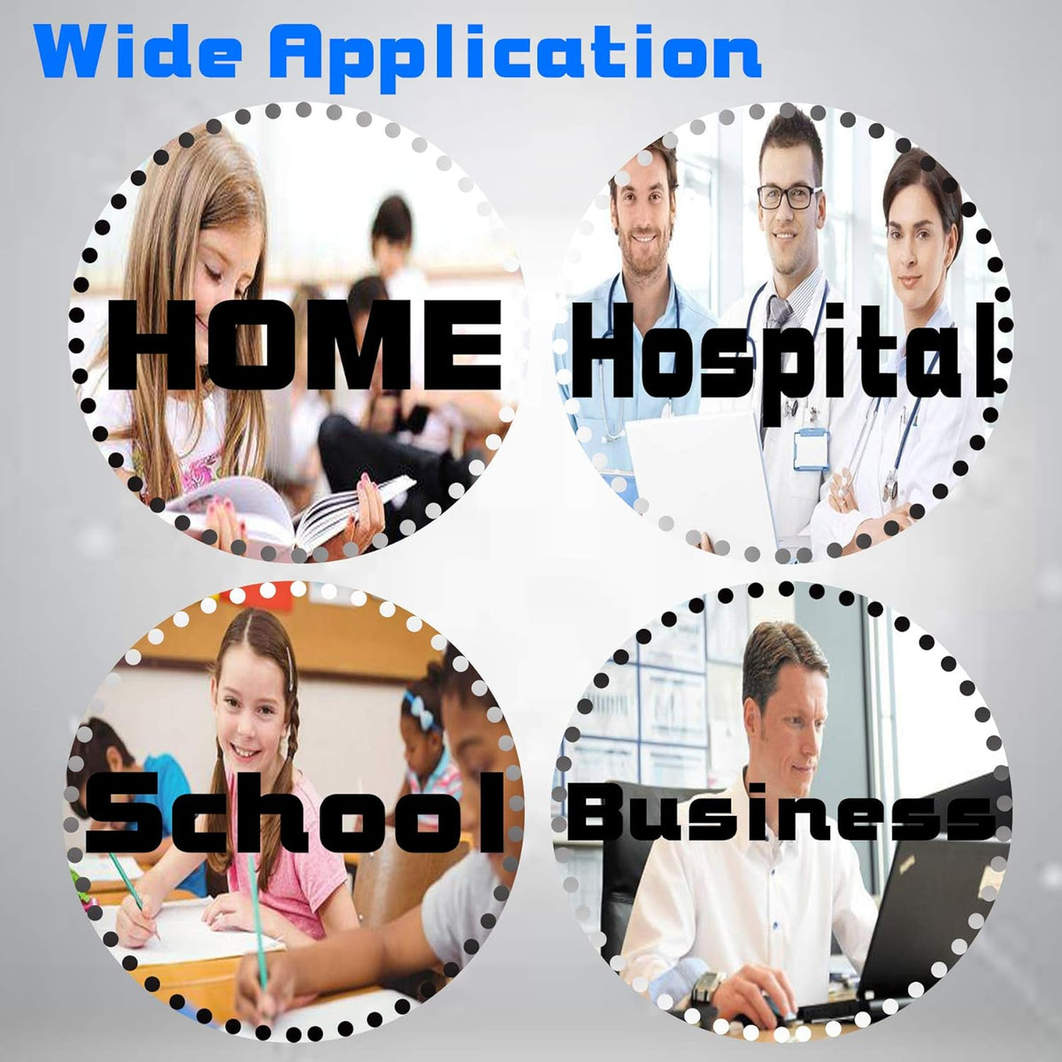 5 Pack Compatible Toner Cartridges 2xBK+CYM Q7036