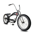 26 Stretch Steel Frame Single-Speed & 7-Speed Fat Tires Adult Beach Cruiser Bike P69819