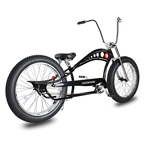 26 Stretch Steel Frame Single-Speed & 7-Speed Fat Tires Adult Beach Cruiser Bike P69819