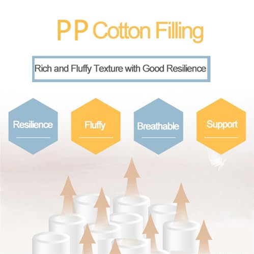 Blue Double Sided Pattern Hanging Egg Chair Cushion with Zipper N96945