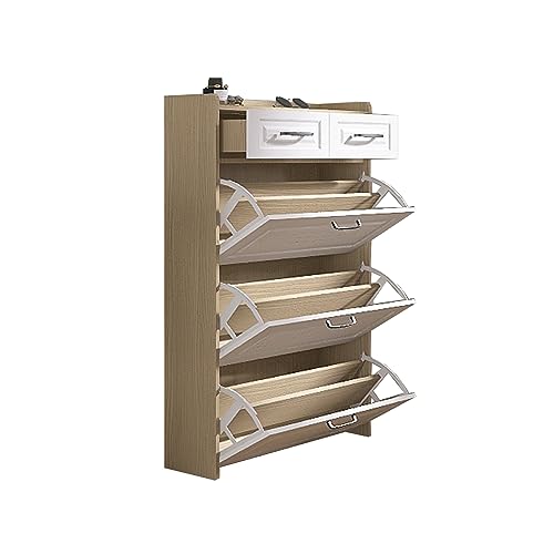 Shoe Cabinet with 3 Flip Drawers and 2 Drawers G650