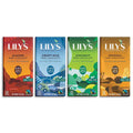 55% Dark Chocolate Bar Sampler, Stevia Sweetened, No Added Sugar, 3 Ounce, 4-Pack U2549