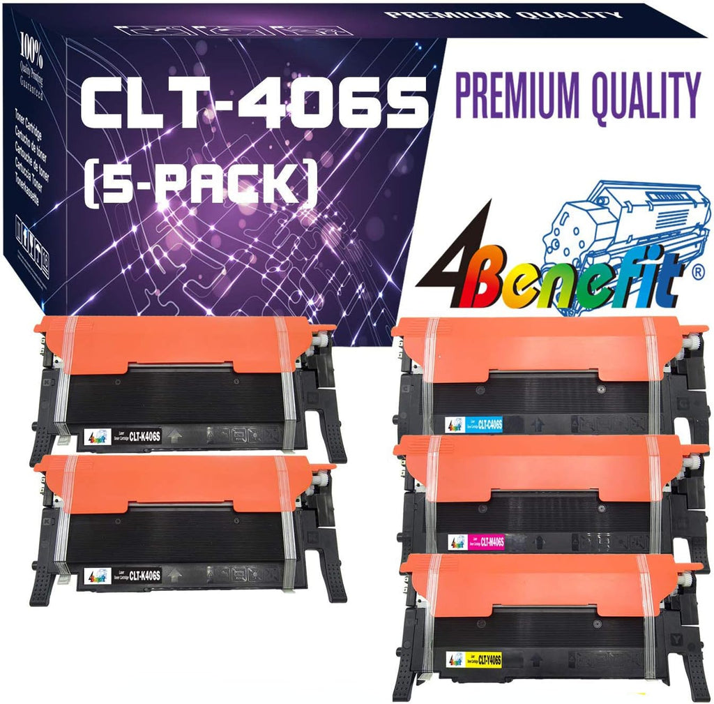 5 Pack Compatible Toner Cartridges 2xBK+CYM Q7036