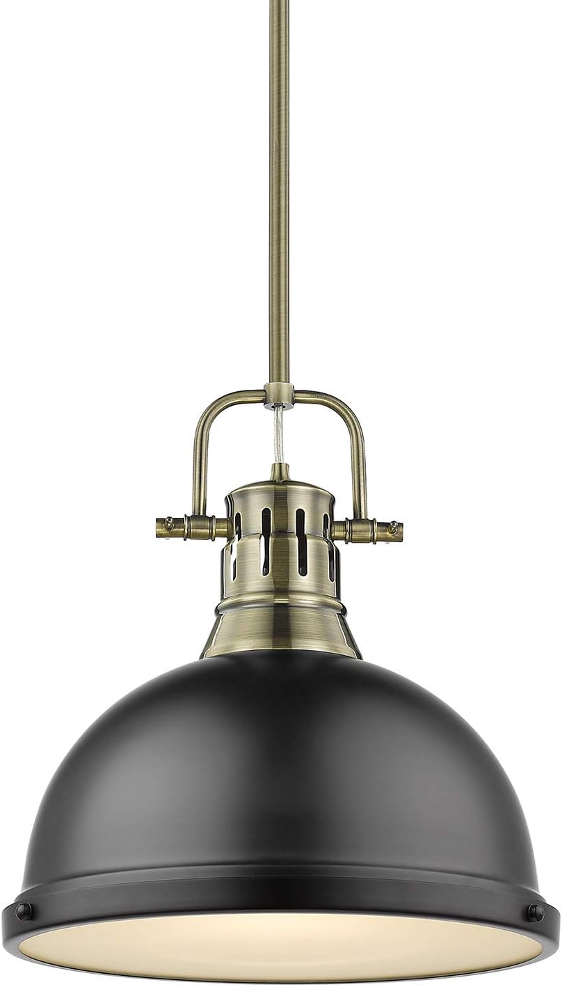 Matte Black Pendant K358