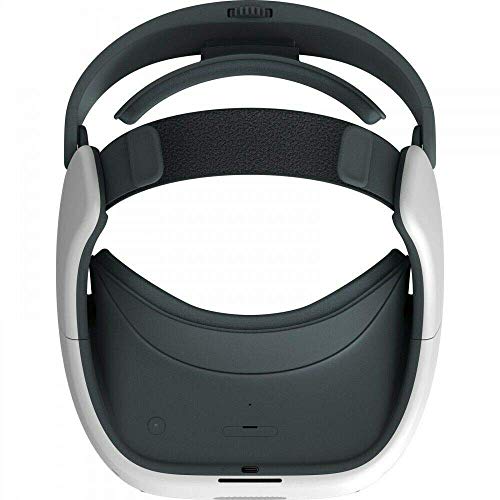 Almond White VR Headset Bundle with Controllers, Face Cushion, QC 3.0 Charger and USB Type-C Cable D62744