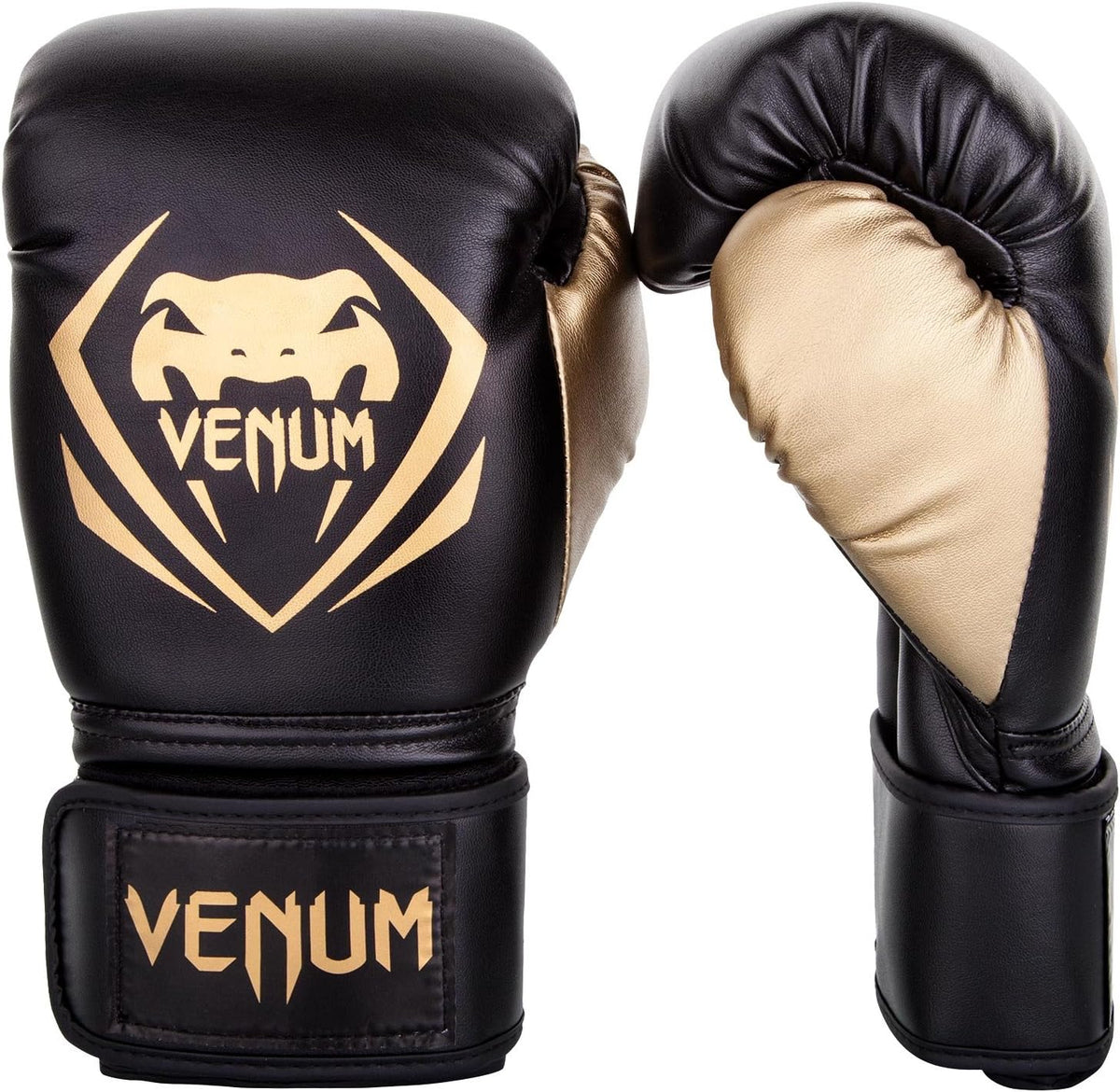 Black/Gold 10oz Boxing Gloves Y317104