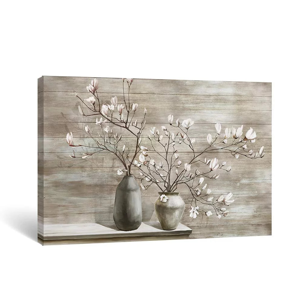 Canvas Flower Wall Art 16x24 inch R9914