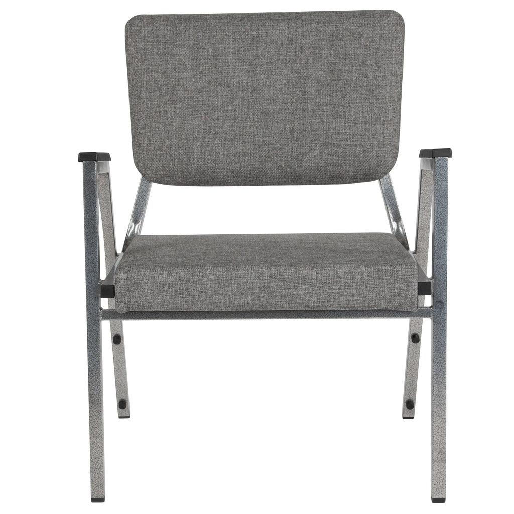4 Pack Grey Fabric Medical Reception Arm Chair S159