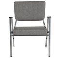 4 Pack Grey Fabric Medical Reception Arm Chair S159