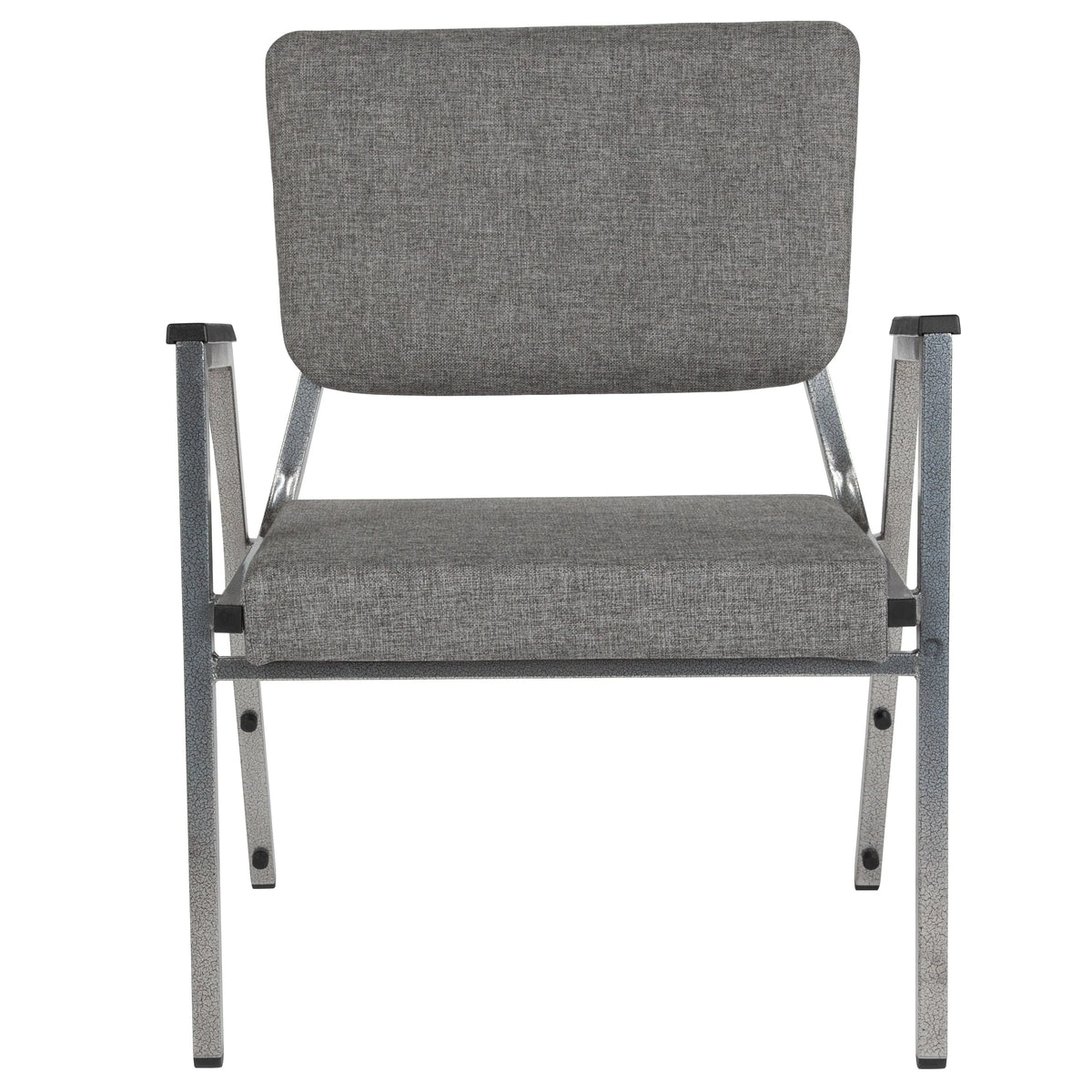4 Pack Grey Fabric Medical Reception Arm Chair S159