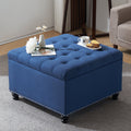 Large Upholstered Storage Ottoman Q718715