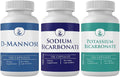 Sodium Bicarbonate, D-Mannose & Potassium Bicarbonate 100 Capsules Each W8943
