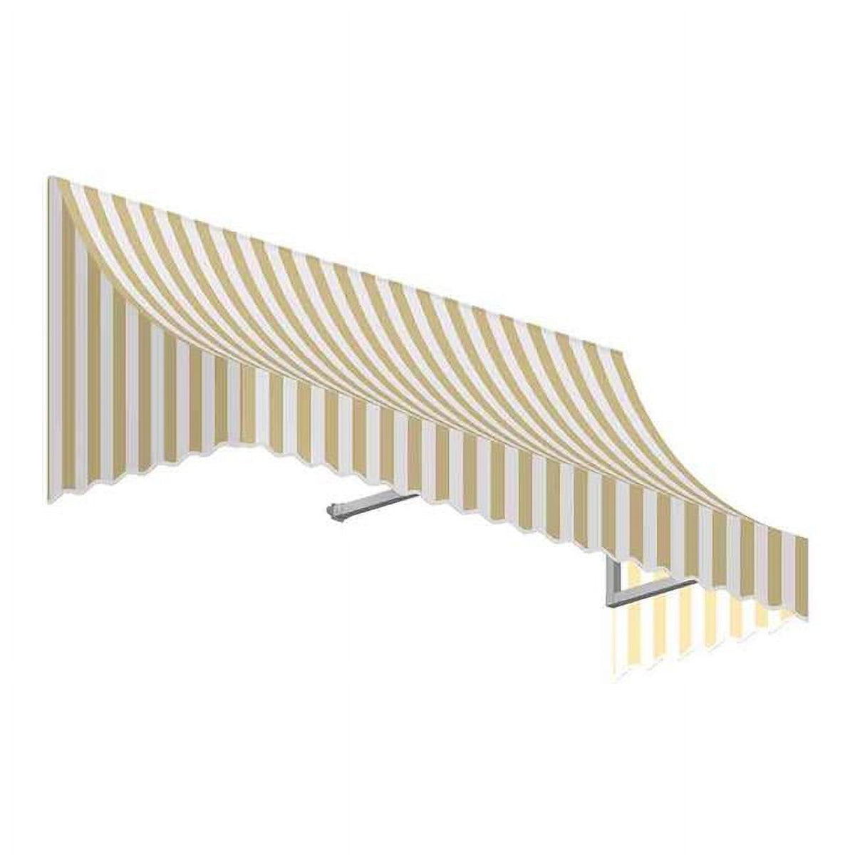 Linen & White Window & Entry Awning V69510