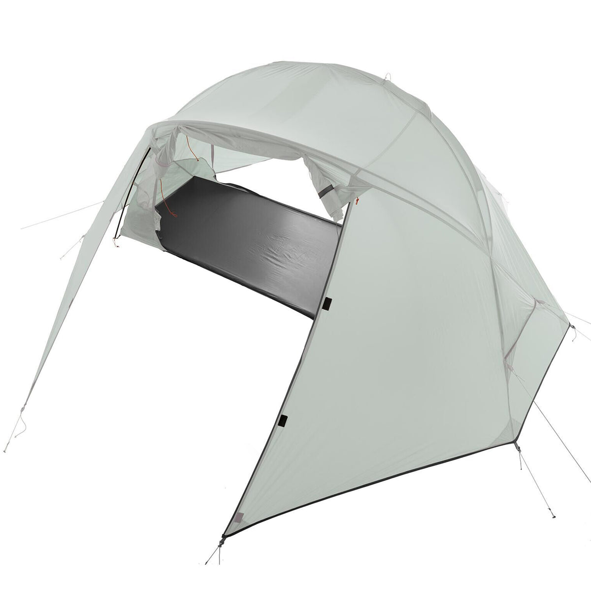 Lightweight Backpacking Tent for 1 Person Double layer Construction C186832